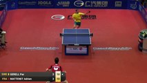 Un incroyable échange de 91 coups au ping pong