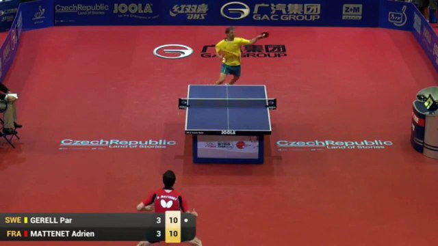 Un incroyable échange de 91 coups au ping pong
