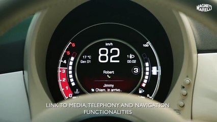 Fiat New 500 – Digital Instrument Cluster TFT 7"