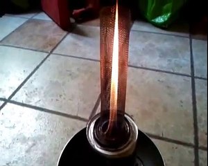 stufa pirolitica fai da te con materiale di recupero