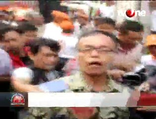 Calon Walikota Ditagih Utang saat Deklarasi Kampanye Damai