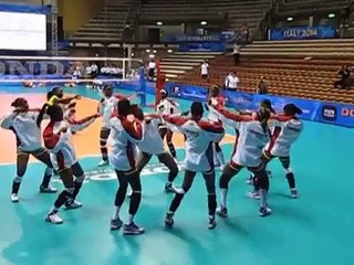 SERBIA-CAMEROON,TRIESTE, SEPT 25th, 2014 - WOMEN'S WORLD VOLLEYBALL CHAMPIONSHIP