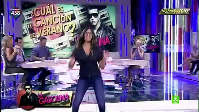 Cristina Pedroche 'perrea' con 'Gasolina' de Daddy Yankee en Zapeando