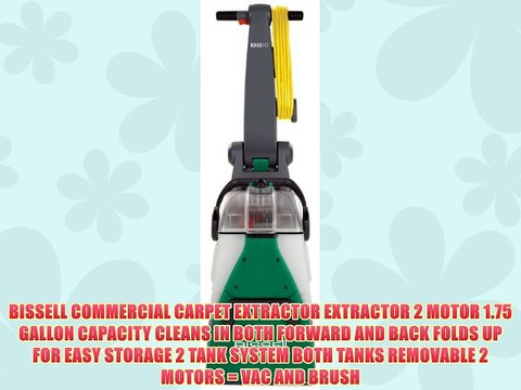 Bissell Commercial Carpet Extractor