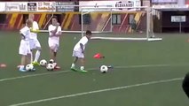 Football Trick Small Kid Football Trick Awesome Video