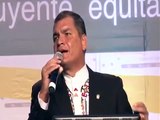 Rafael Correa # Conferencia Magistral El ser humano por encima de las utilidades (4)