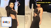 Kareena Kapoor-Nude-Dress On 2015 Ramp Walk