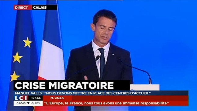 « L'État est là pour résoudre cette crise des migrants de Calais et l’Europe est à ses côtés »