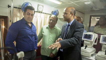Salman Khan Launches Mobile EYE CARE UNIT