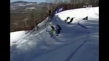 Snowboard wipe-outs in Sunday River from Universal Sports