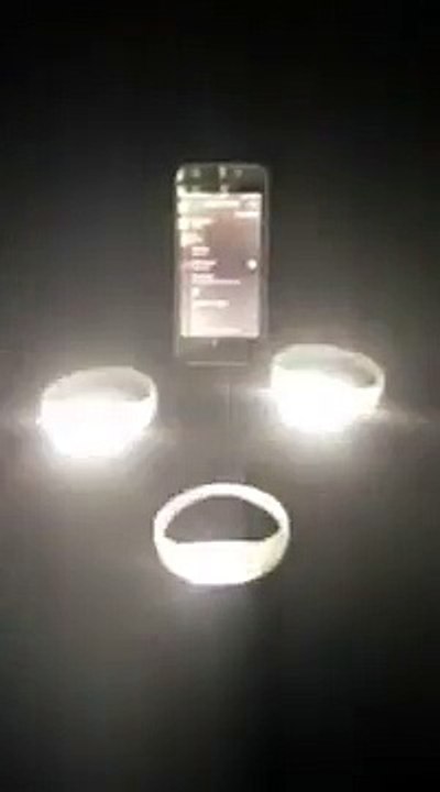 Great Funny Blinking Full Silicone Led Bracelet by Music Activated For Promotion