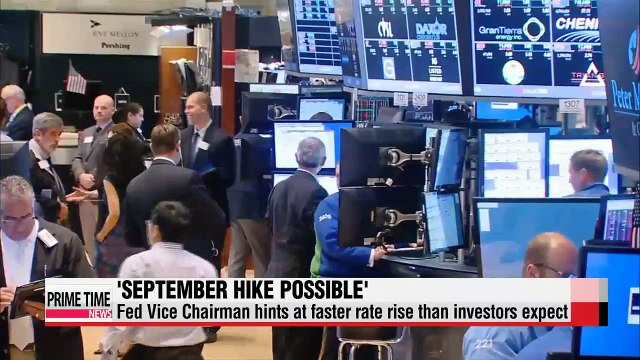 Asian market jitters over Fed's possible rate hike in Sept.
