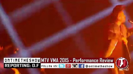 The Weeknd Performance MTV VMA 2015 - The Weeknd Can't Feel My Face VMAs 2015 RE