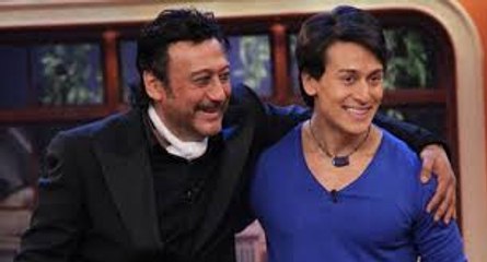 Tiger Shroff  with father Jackie Shroff Latest Breaking News