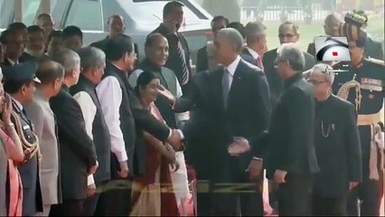 Obama Modi Meet peoples Tezabi Totay 2015