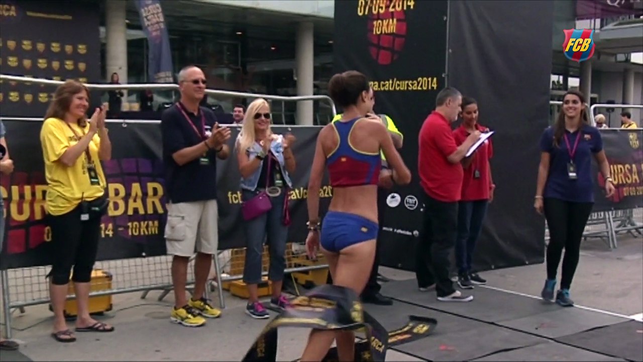 Anna Bové te anima a participar en la Cursa Barça 2015