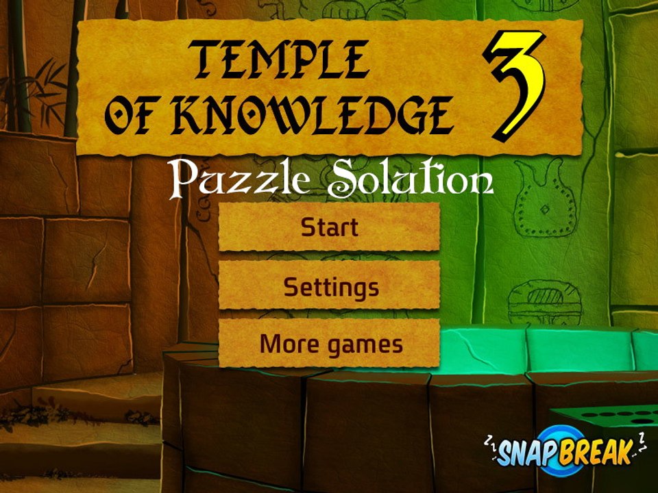 Temple of Knowledge 3 Game Walkthrough