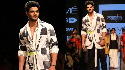 Sooraj Pancholi Stuns On The Ramp - Lakme Fashion Week 2015