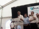 discours du lancement de campagne de Laurent Wauquiez. Dimanche 30 août 2015 au Mont Mézenc