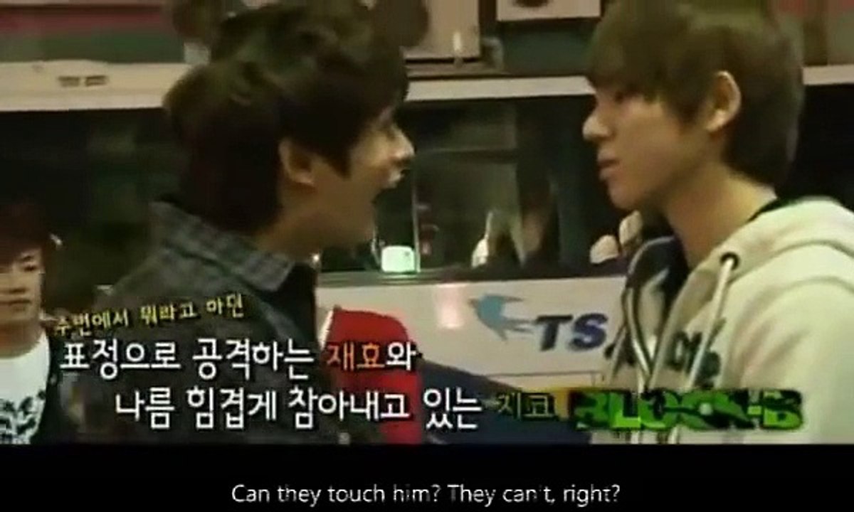 _ Do not Laugh _ Game (Funny Moments Block B)[ENG]