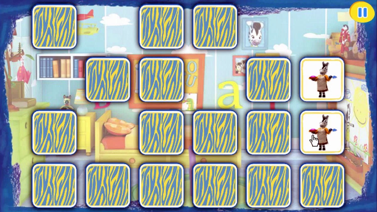 Zou's Match It Up Animation Sprout PBS Kids Game Play Walkthrough