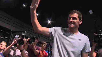 Iker Casillas: "Estoy feliz"