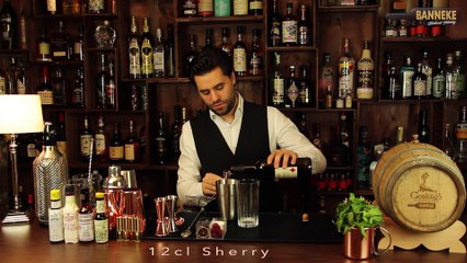 Sherry Cobbler - Sherry Cocktail selber mixen - Schüttelschule by Banneke