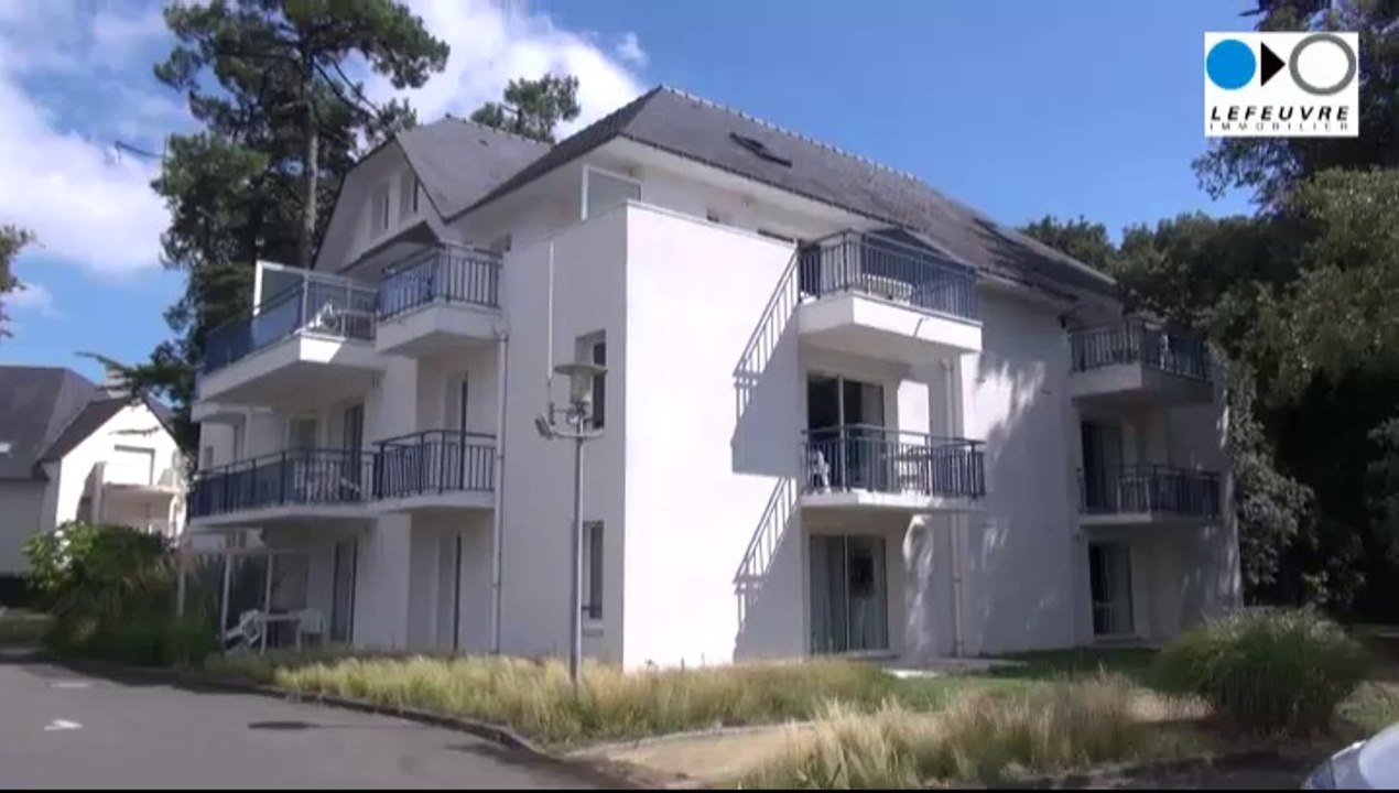 Pornichet (44) - Vente appartement T2 en RDC d'une résidence située en face la plage - Ste-Marguerite