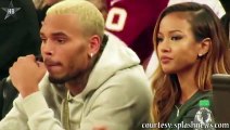 Karrueche Tran Reveals Bare Butt In Camouflage Swimsuit