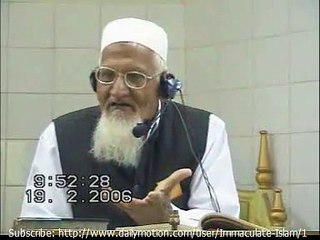 Dars e Koran # 8 - Molana Ishaq