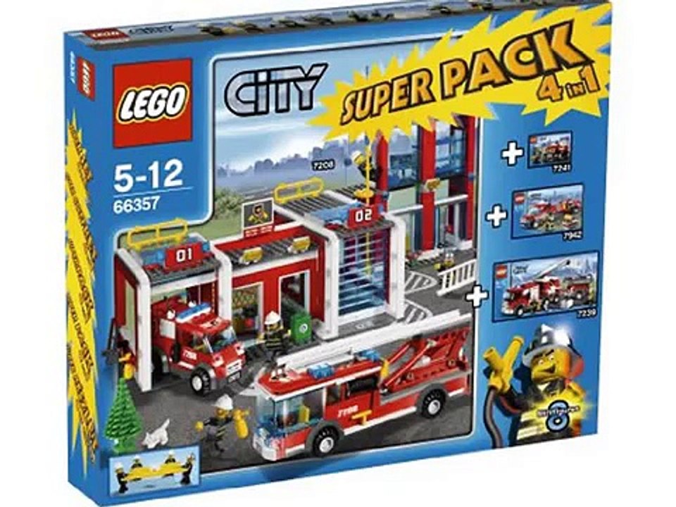 lego city fire station 7208