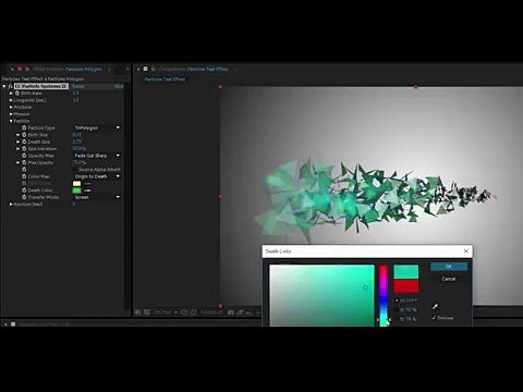 After Effects Tutorial Beginners : Make Particle Text Effect