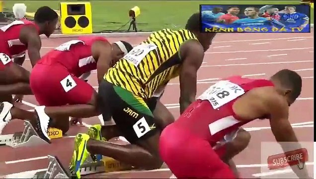 Usain bolt 100m 9.79 Final World Championship Beijing 2015