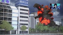 GODZILLA Ps4: Burning Godzilla invasion mode walkthrough part 2