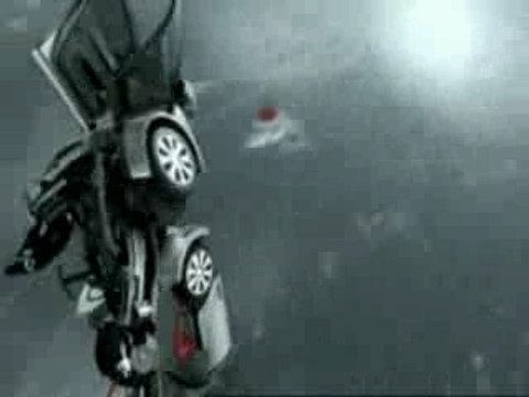 Citroen C4 Ice Skating Transformer