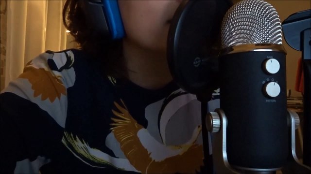 Tingly ASMR binaural song with guitar and percussion (check for version without percussion, too!)