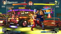 Combat Ultra Street Fighter IV - Chun-Li vs Sagat
