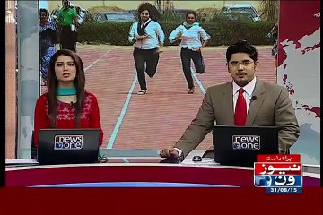 Karachi School Teachers Took A Part In Race To Give Message To Students