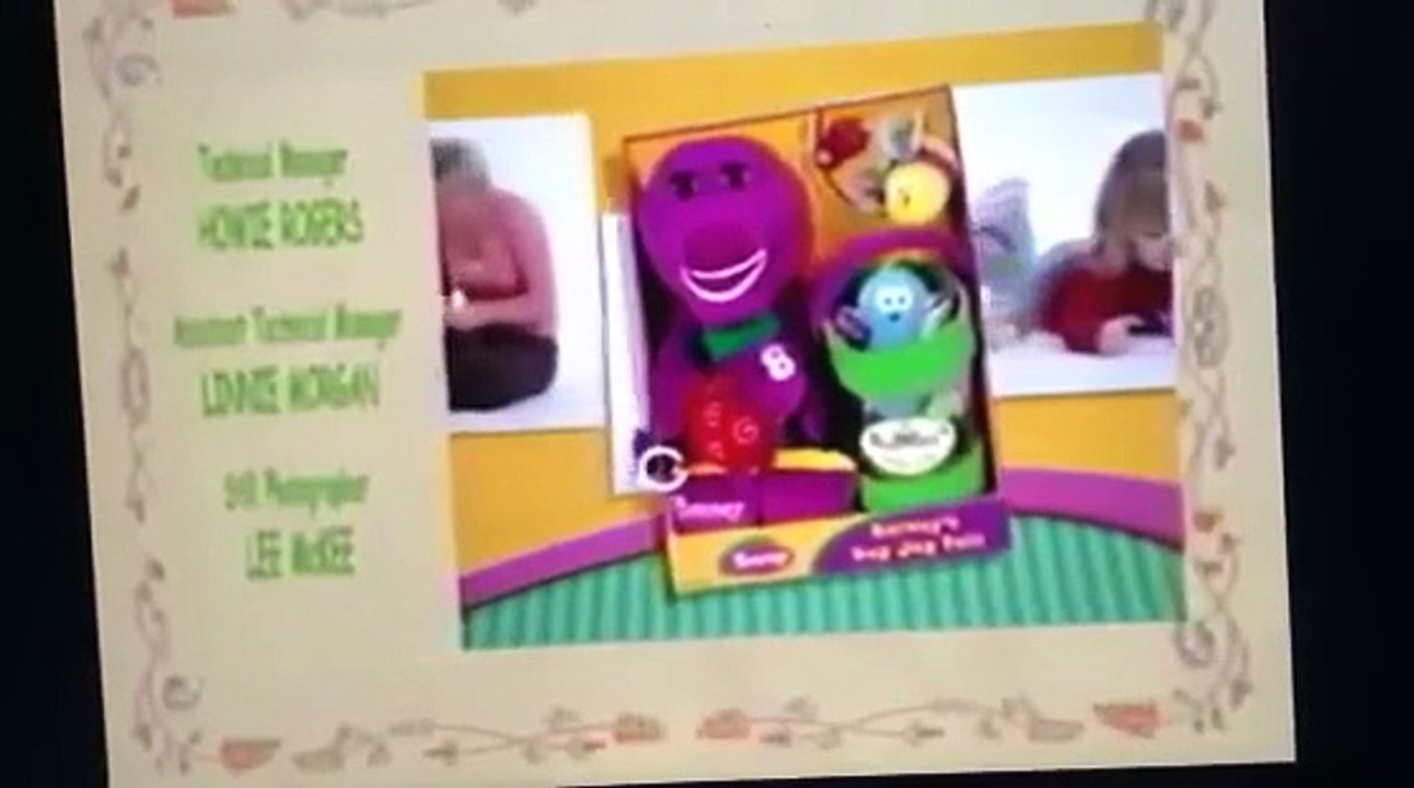Barney End Credits (Barney's Good Day, Good Night's version)