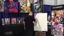 The Phenom rises onto the canvas- WWE Canvas 2 Canvas