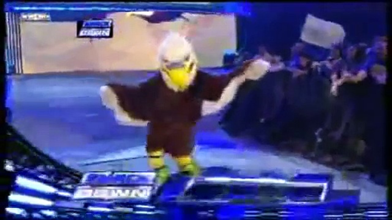 Mark Out Moment Hornswoggle vs Eagle