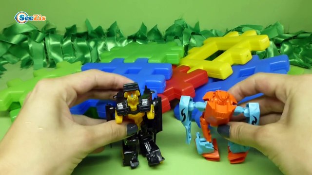 Мультики Машинки Трансформеры Рэтчет и Фолен Transformers Ratchet and Fallen Машинки Трансформеры