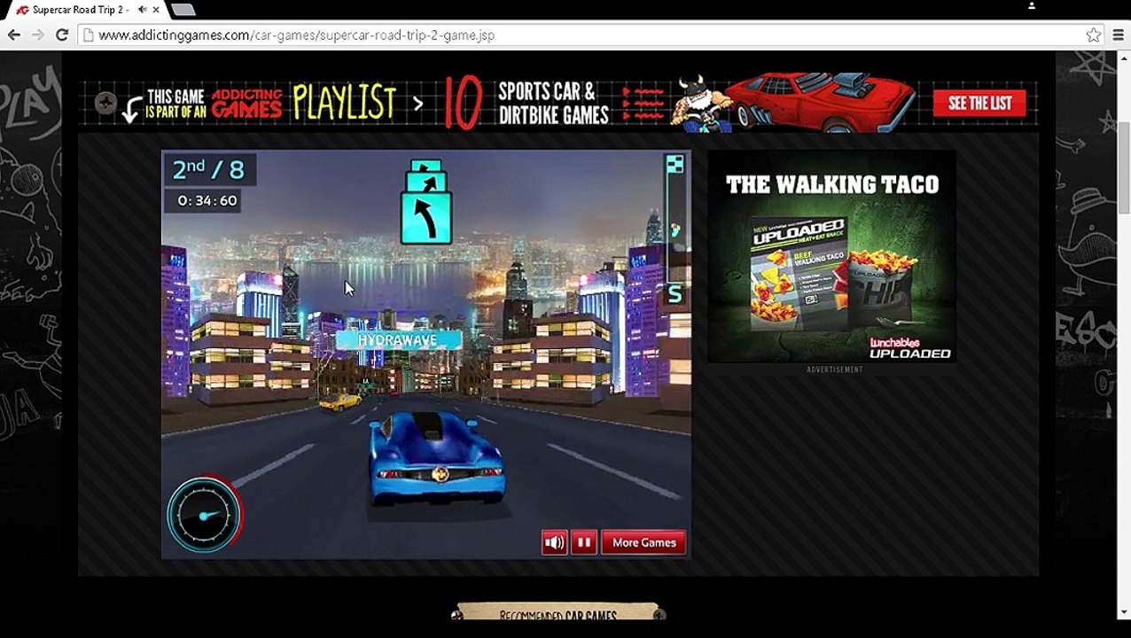 Supercar 2 First Look - Addicting Games