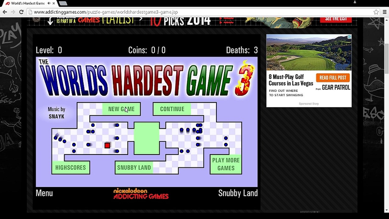 World's Hardest Game 3 - First Look