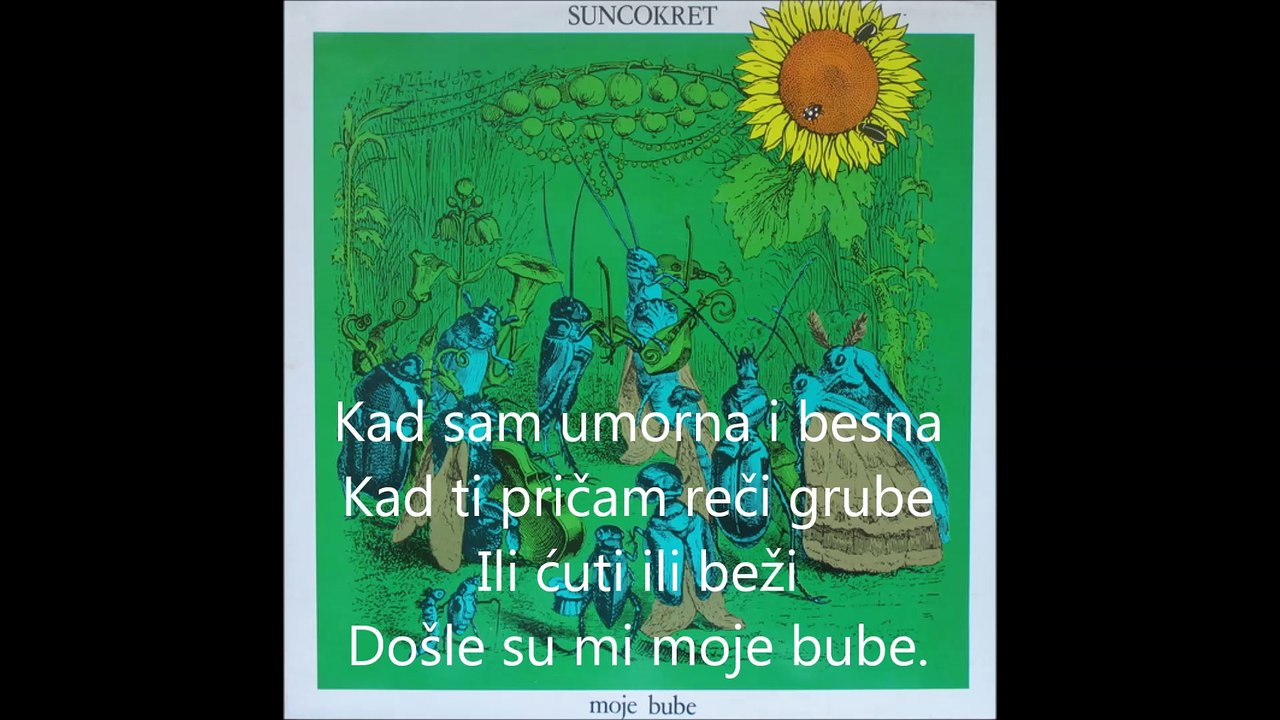 Suncokret -3 moje bube jd