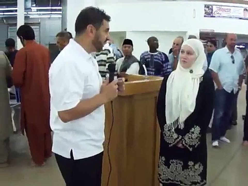 Christian converted to Islam in USA