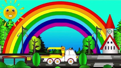 Eğitici çizgi film - Sihirli gök kuşağı - Renkler - Çekici