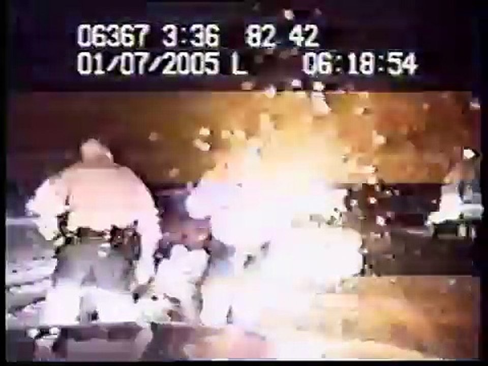 SUV smashes into parked cop car
