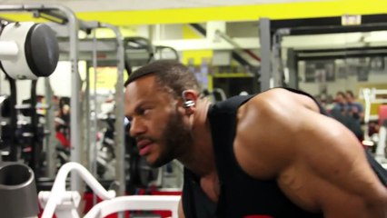 Phil Heath Trains Back 5 weeks out from the 2015 Olympia