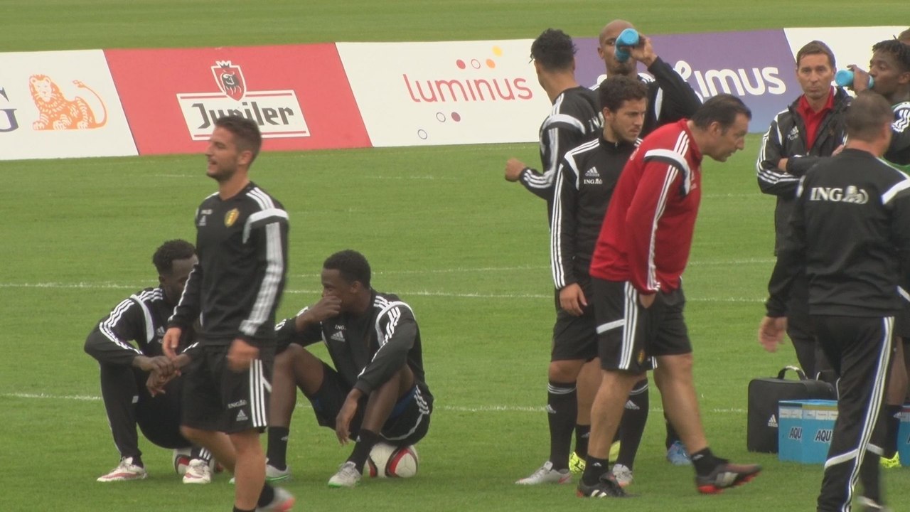 Entraînement des Diables rouges : "Marouane a raté son avion"